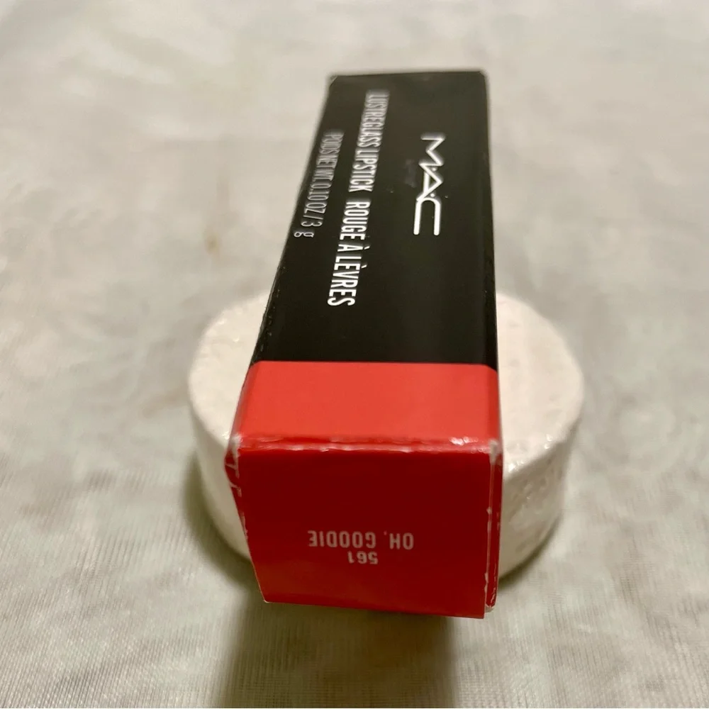 MAC Cosmetics Lustreglass Lipstick - Color: 561- Oh, Goodie